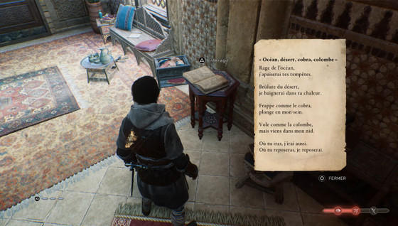 Le nid du serpent AC Mirage, comment résoudre l'énigme dans Assassin's Creed Mirage