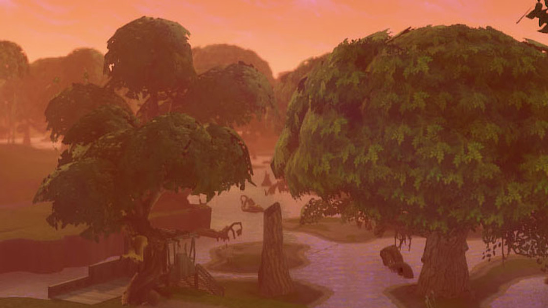 Fortnite : Moisty Mire touché à cause de la fusée ?