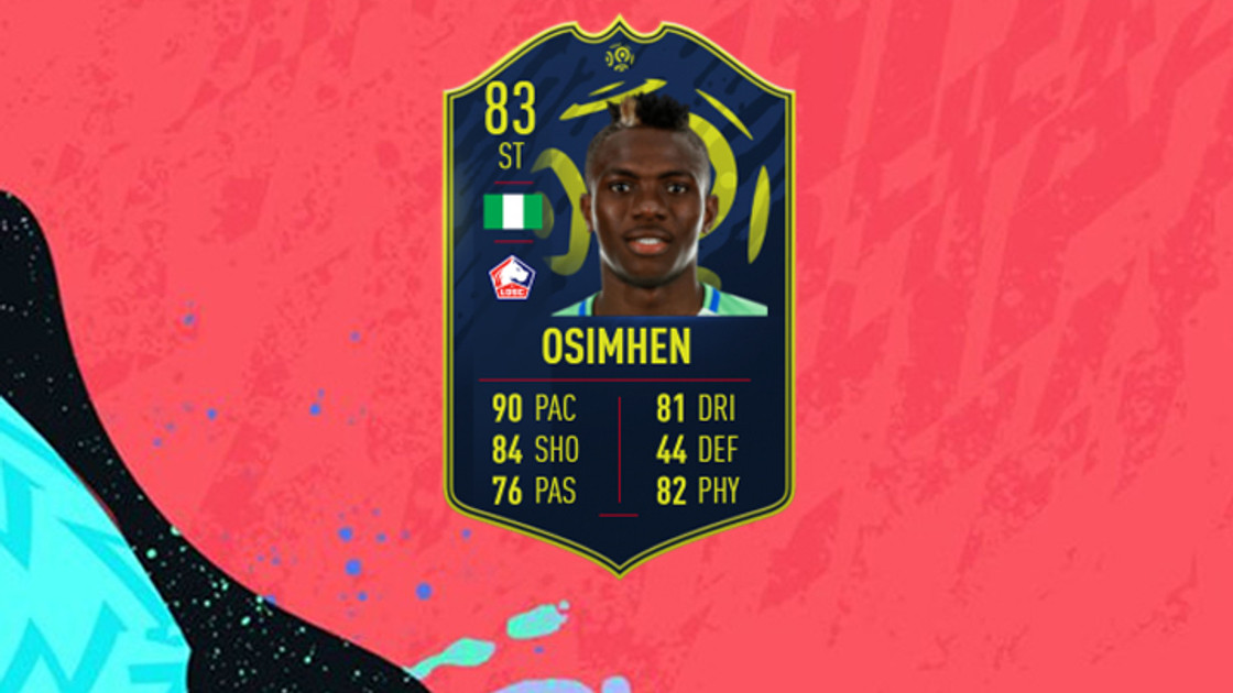 FUT 20 : DCE Osimhen POTM, solution sur FIFA