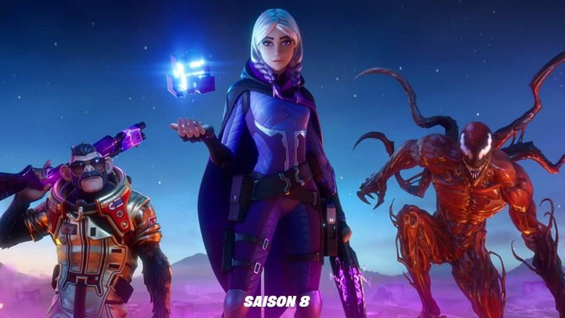 Quelle heure et quelle date de fin pour le compte à rebours de Fortnite en saison 8 ?