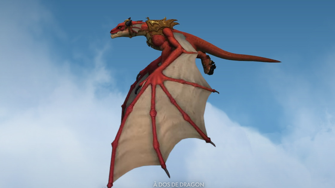 Monture Dragon ou Drake dans WoW Dragonflight à personnaliser pour voler
