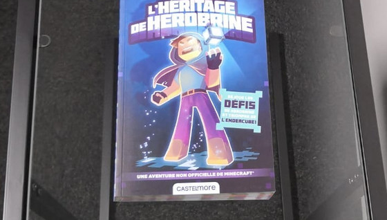 Testez vos connaissances de Minecraft grâce au livre L'héritage de Herobrine