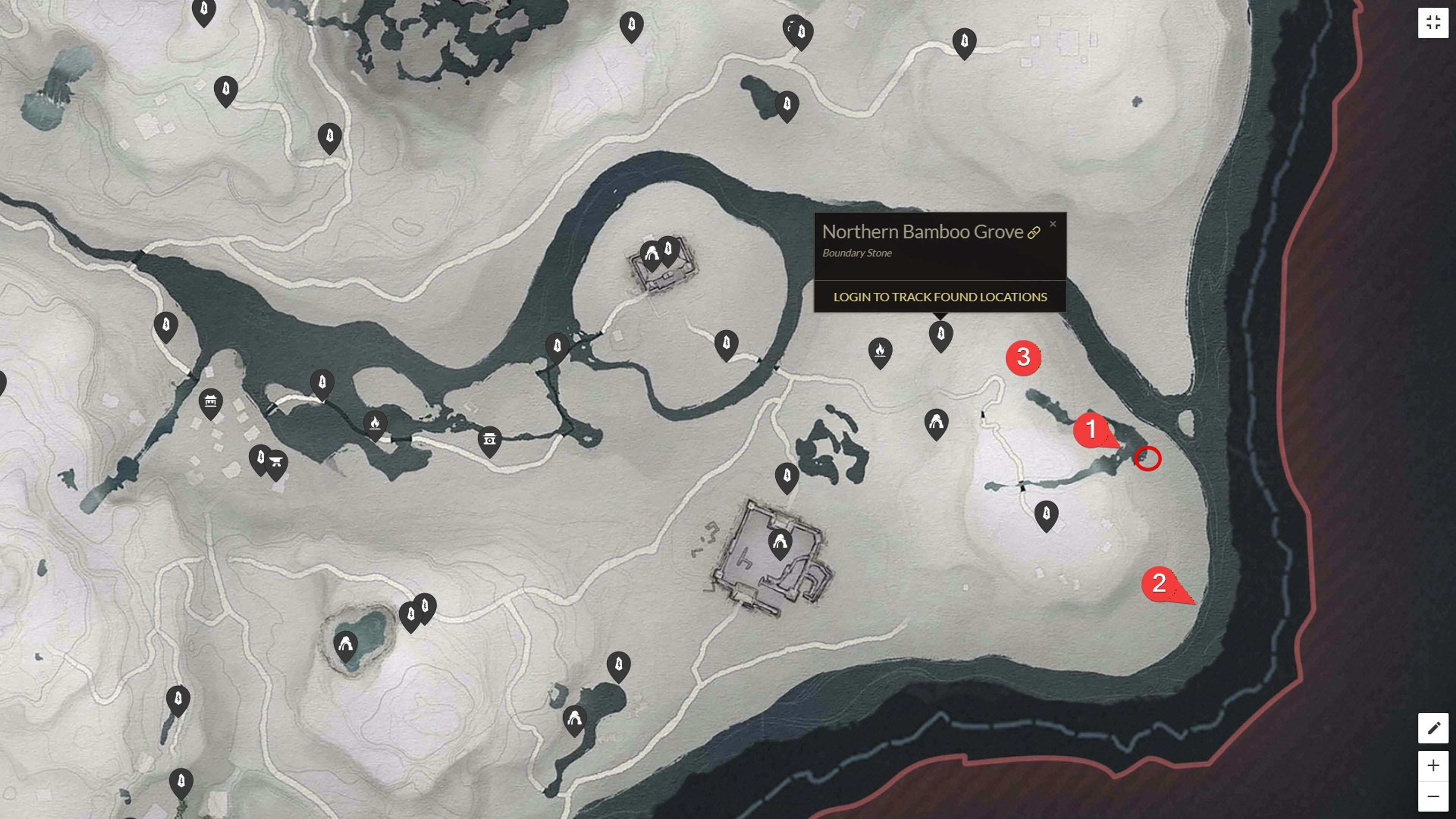 where-winds-meet-emplacement-rongrong-et-objectifs-quete