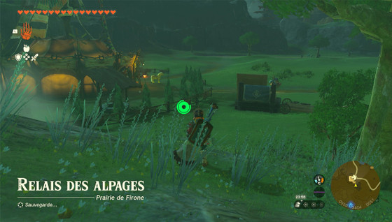Où trouver le Relais des alpages dans Zelda Tears of the Kingdom ?