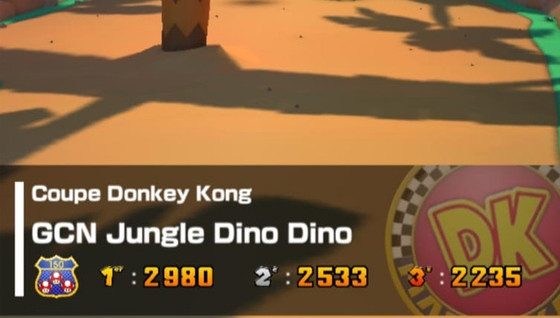 Les raccourcis de Jungle Dino Dino