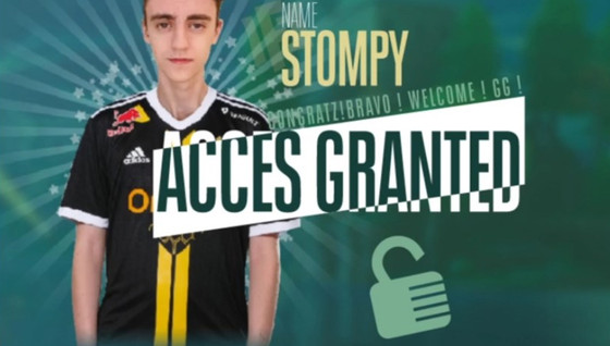 Vitality recrute Stompy sur Fortnite