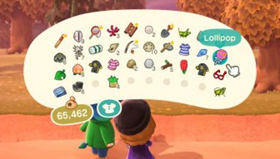 Comment avoir des sucettes dans Animal Crossing ?