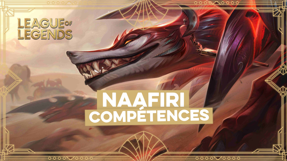 Naafiri LoL, les sorts du nouveau champion Midlane Assassin