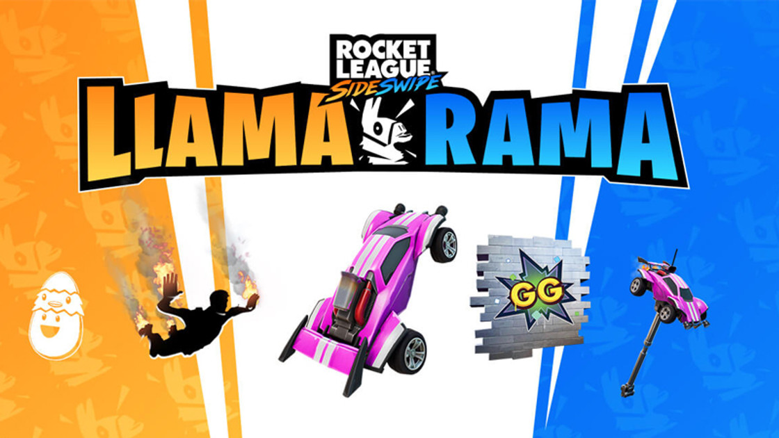 Défis Rocket League x Fortnite, quelles quêtes Llama Rama dans Sideswipe ?