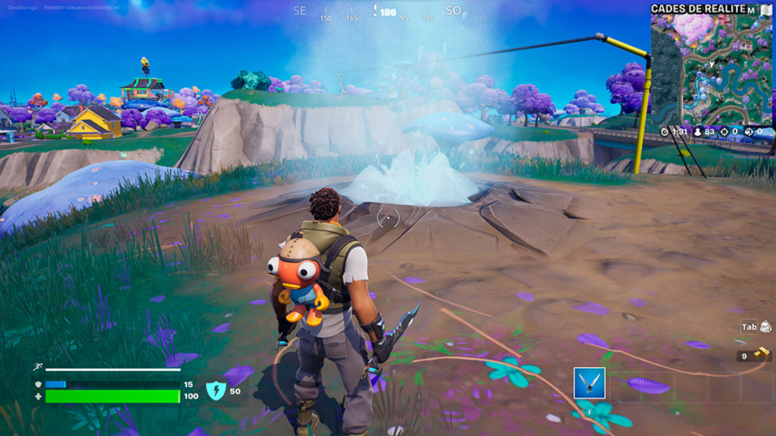 Geyser Fortnite, où en trouver à la saison 3 du chapitre 3 ?