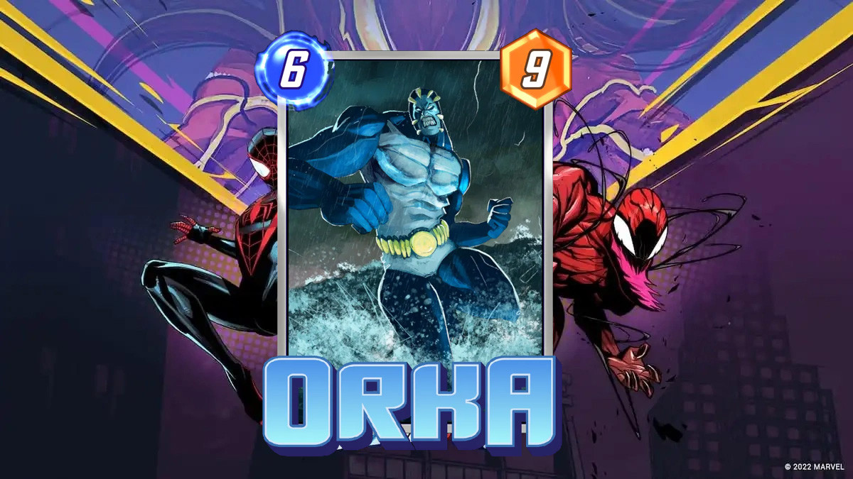Deck Orka Marvel Snap, quelle est la meilleure combinaison pour le perso ?