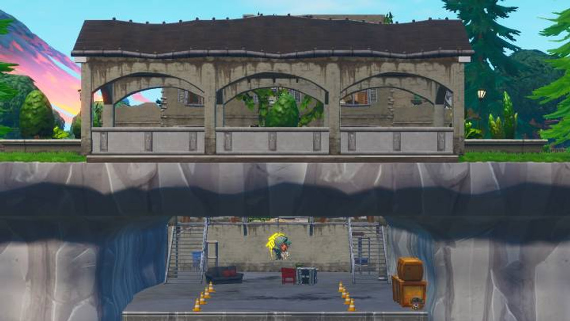 Fortnite : Atterrir à un manoir de héros délabré et à un repaire des méchants abandonné, défi Superproduction, saison 10