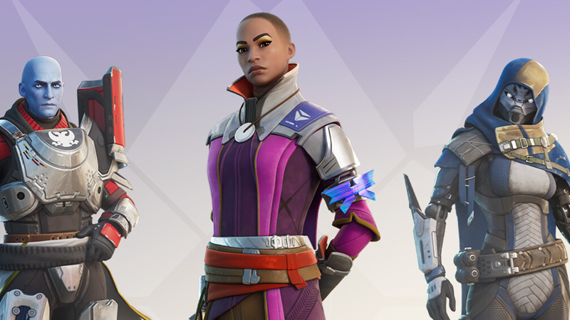 Destiny 2 débarque dans Fortnite, incarnez le Commandant Zavala, Ikora Rey et l'Exo inconnue