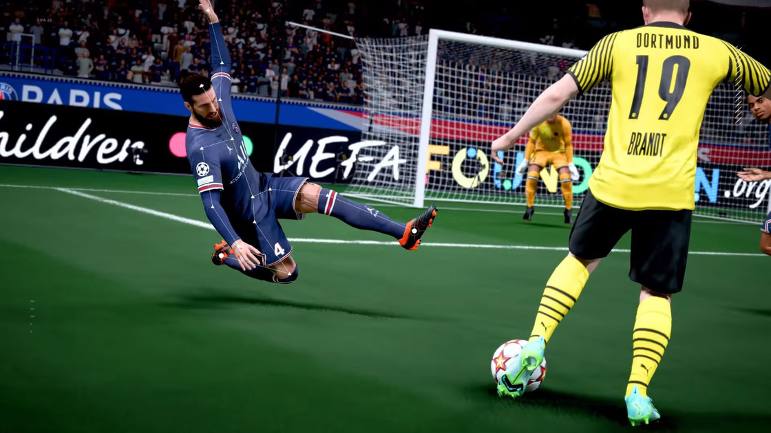 Tir rasant appuyé FIFA 22, comment réaliser le geste technique ?
