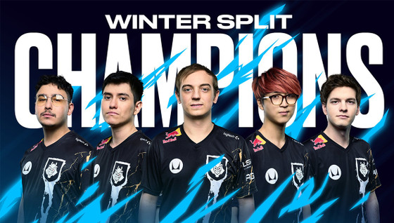 Victoire de G2 lors du Winter Split du LEC