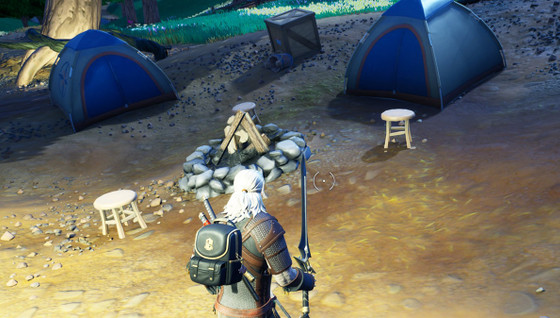 Défi : Visiter les camps de fouille dans Fortnite