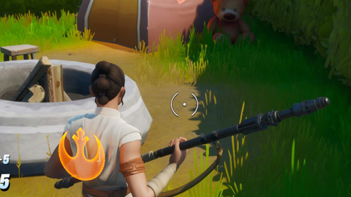 Fortnite : Détruire des nounours à Holly Hedges, défi Domination locale