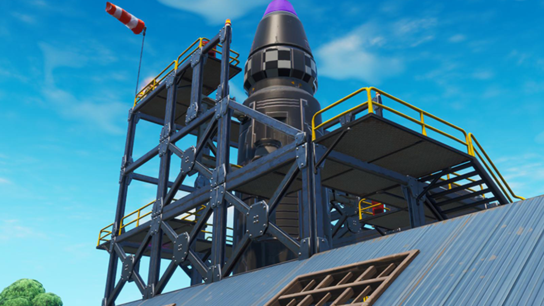 Fortnite : La construction de la fusée de Dusty Depot est terminée, bientôt son décollage ?