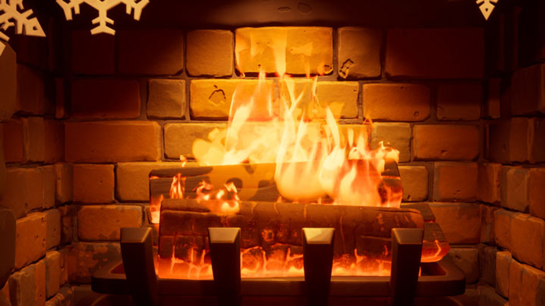 Fortnite : Se réchauffer près du feu de la cheminée du chalet de la Fête hivernale, défis hivernaux