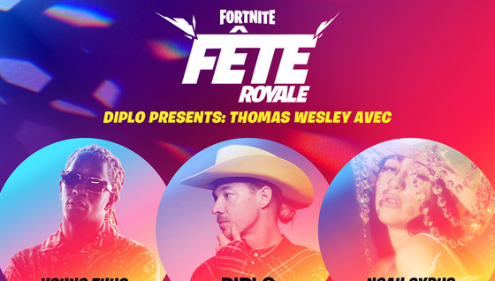 Un nouveau concert en Party Royale dans Fortnite !