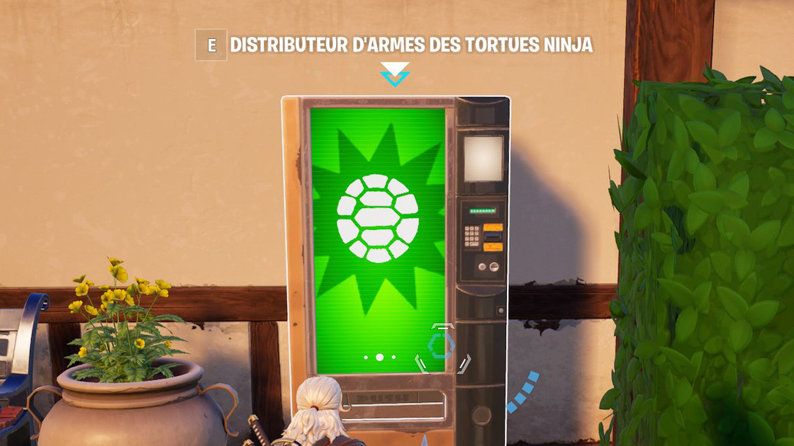 Acheter des armes des Tortues Ninja dans un distributeur automatique Fortnite, comment compléter le défi en saison 1 du chapitre 5 ?