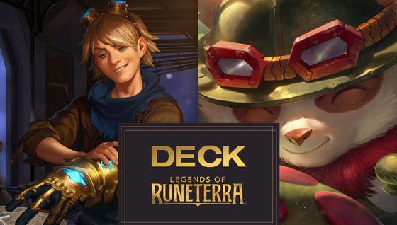 Comment jouer le deck Combo Piltover / Zaun avec Teemo / Ezreal ?