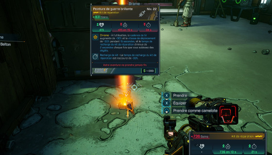 War Paint Borderlands 4 : comment avoir le kit de réparation ?