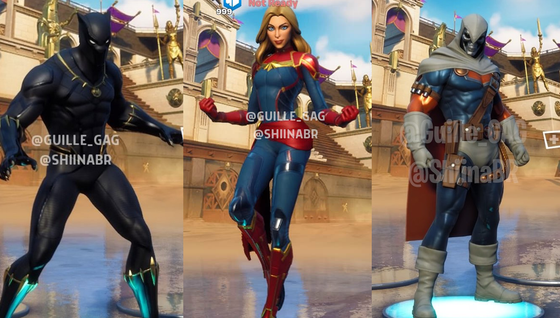 On sait à quoi ressemblent les skins Black Panther, Captain Marvel et Taskmaster