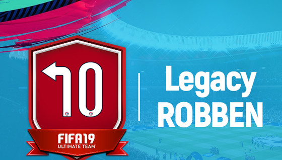 Solution DCE Legacy FUT 19 Arjen Robben