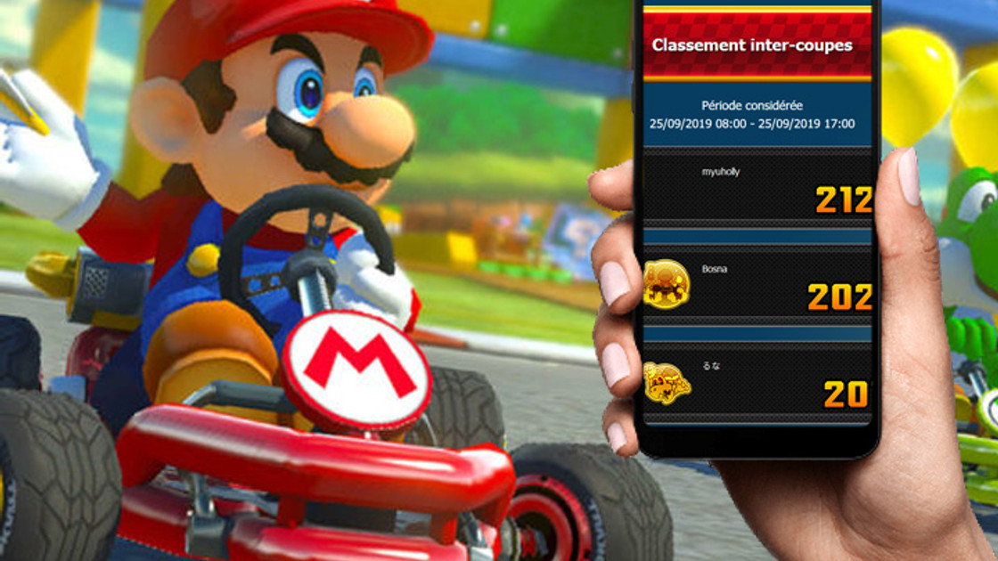 Mario Kart Tour : Classement mondial et ranking des joueurs