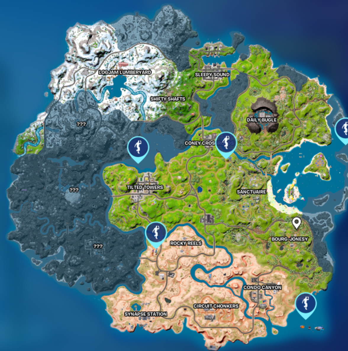 carte-lieux-crash-fortnite