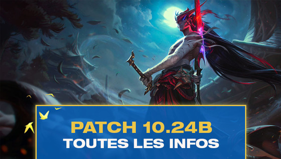 Un patch 10.24B sera déployé ce mardi soir