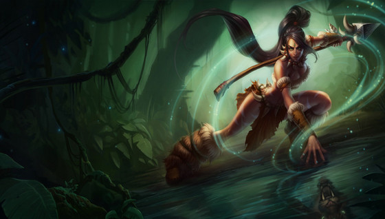 Comment jouer Nidalee dans la Jungle ?