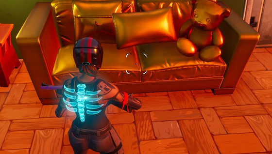 Des objets en or découverts dans Fortnite !