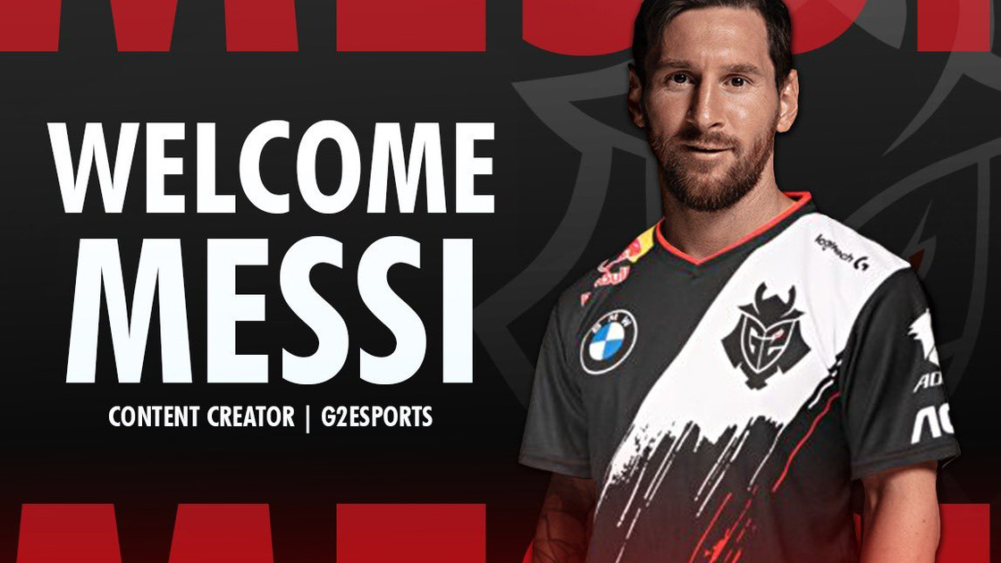 G2 Messi, le joueur de foot rejoindrait le club G2 Esports