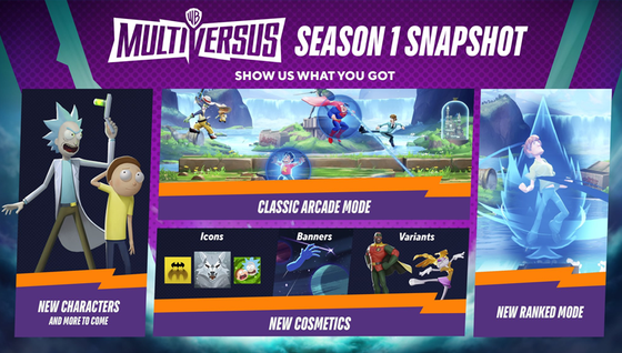 Quelles nouveautés avec la saison 1 de Multiversus ?