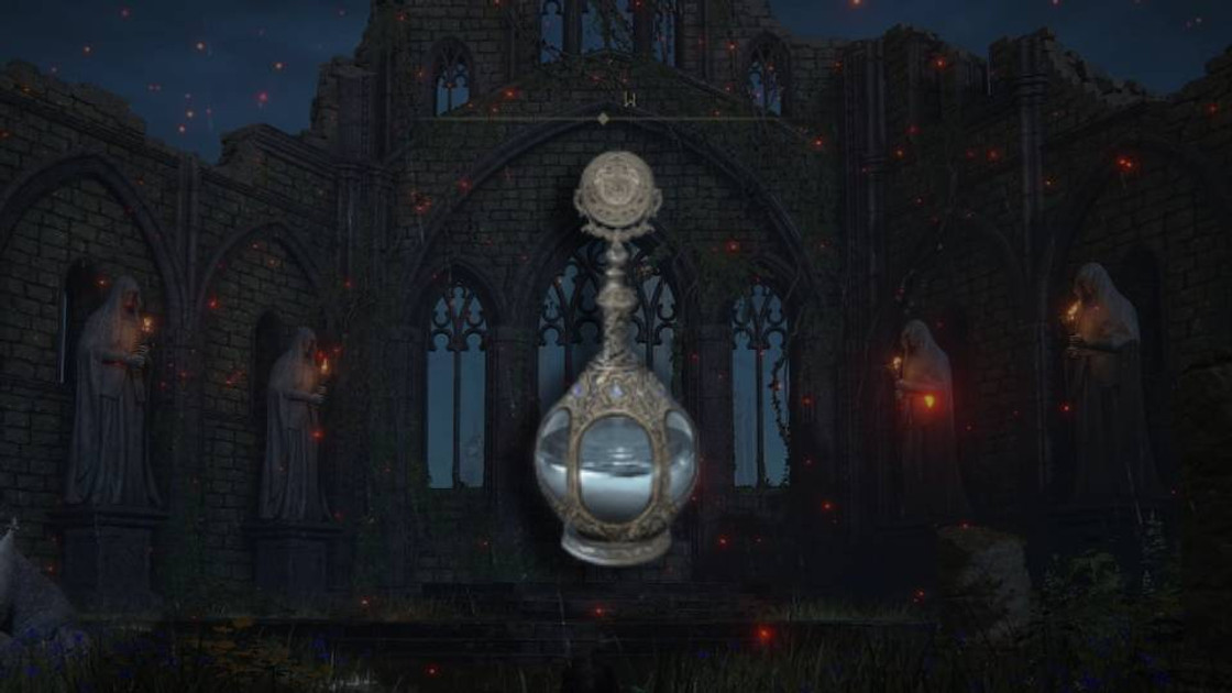 Rosée céleste Elden Ring, où trouver l'objet pour reset l'aggro à l'Eglise de voeux ?