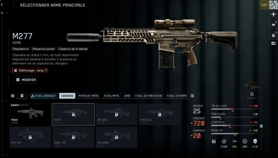 M277 BF6 : Quels accessoires et build prendre pour cette Carabine sur Battlefield 6 ?
