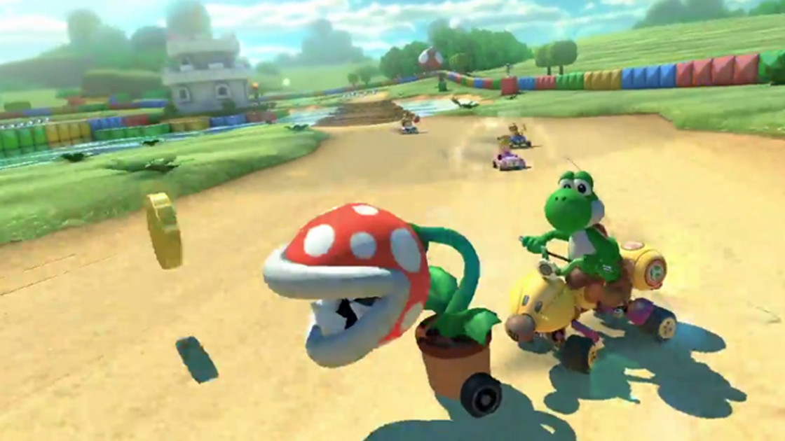 Mario Kart Tour : Plantes Piranha, renverser pour un défi