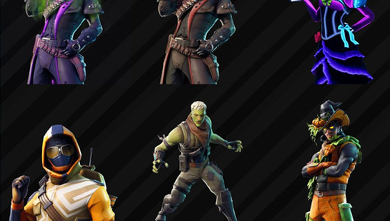 Les nouveaux skins du patch