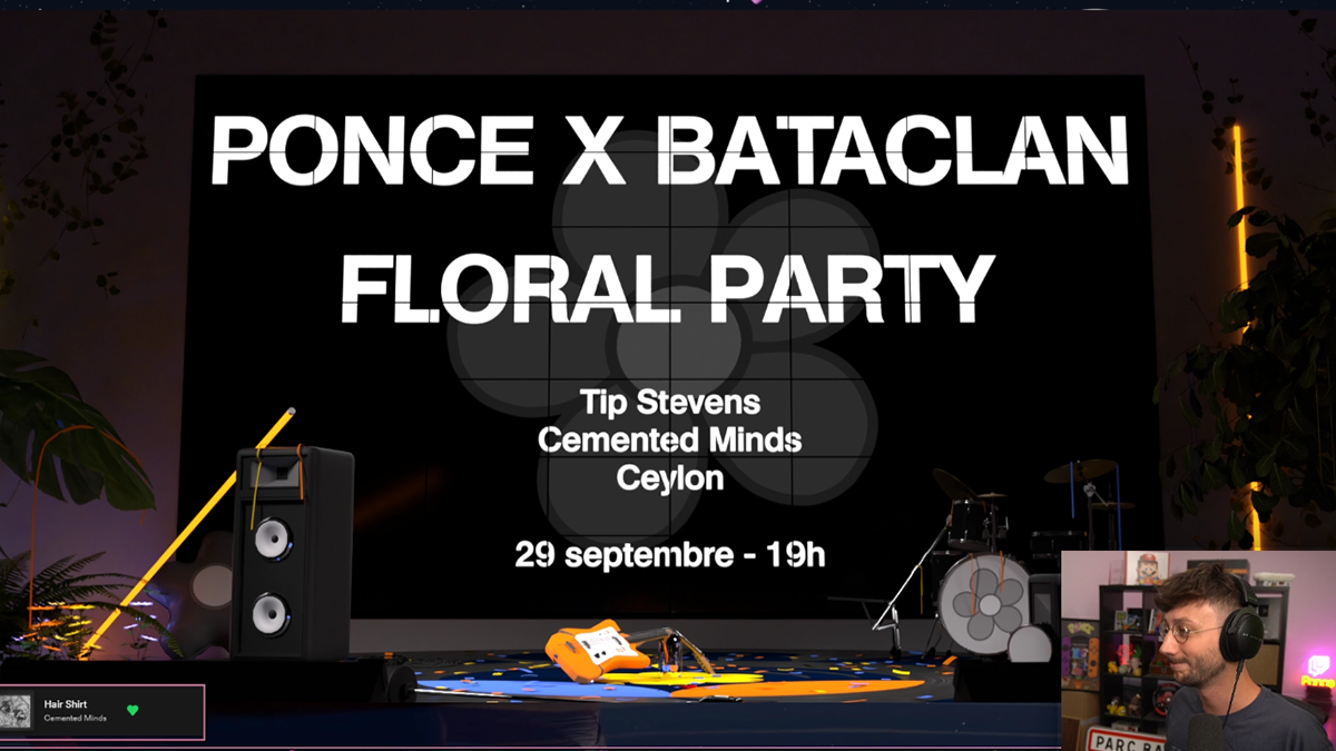 Ponce va jouer au Bataclan pour une Floral Party, comment assister au concert ?