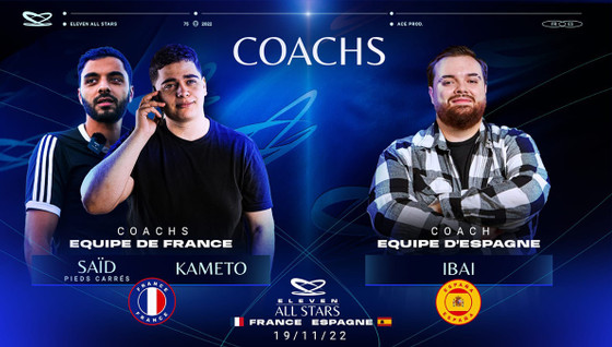 On connait les coachs de l'Even All Stars France Espagne