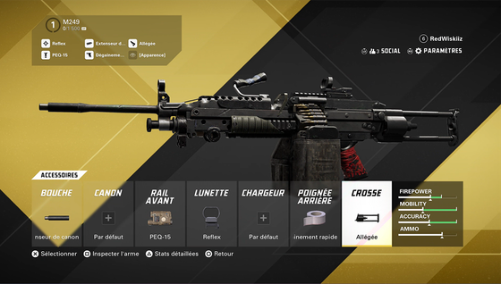 XDefiant : Les meilleur accessoires et build pour la M249 !