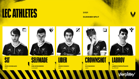 Du changement dans les équipes de League of Legends de Team Vitality ?