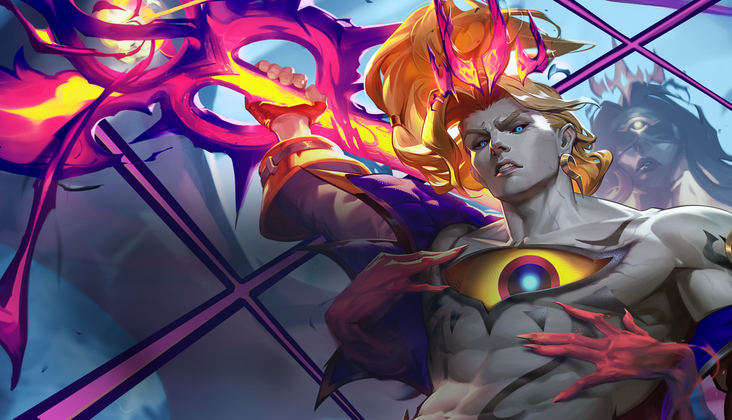 Compo Viego Reroll en verticale Combattant Spirituel au set 15 de TFT