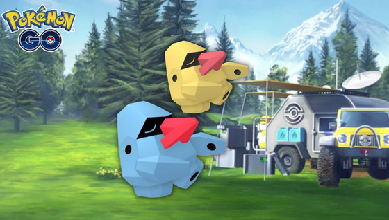 Tarinor (shiny) dans les Heures de Pokémon Vedette de juin 2022 sur Pokémon GO