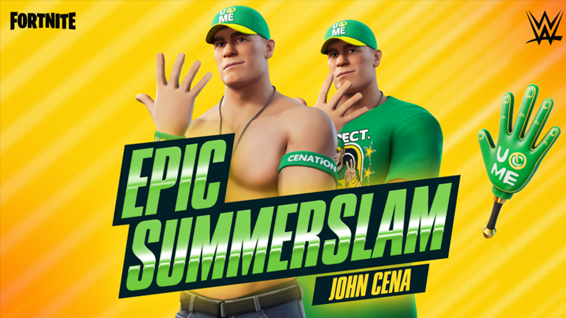 Skin John Cena x Fortnite, quelle date de sortie dans la boutique ?