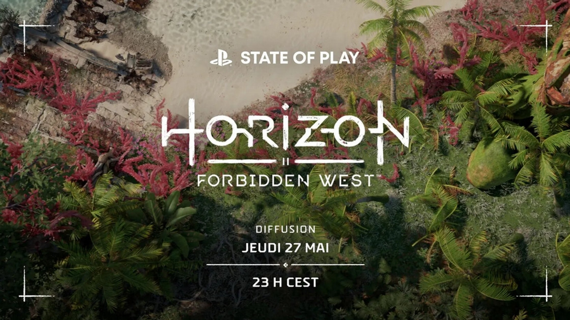 State of Play Playstation, date et heure pour Horizon Forbidden West