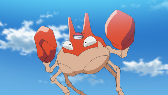 Krabby (shiny) dans les Heures de Pokémon Vedette de mars sur Pokémon GO