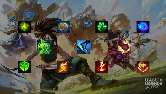 Les runes dans Wild Rift